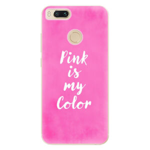 Odolné silikónové puzdro iSaprio - Pink is my color - Xiaomi Mi A1