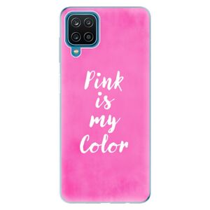 Odolné silikónové puzdro iSaprio - Pink is my color - Samsung Galaxy A12