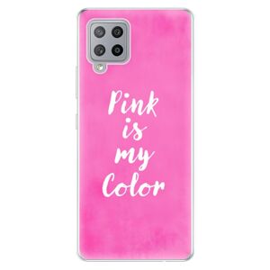 Odolné silikónové puzdro iSaprio - Pink is my color - Samsung Galaxy A42