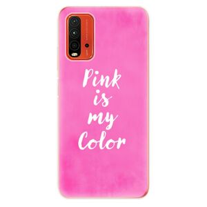 Odolné silikónové puzdro iSaprio - Pink is my color - Xiaomi Redmi 9T