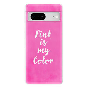 Odolné silikónové puzdro iSaprio - Pink is my color - Google Pixel 7 5G