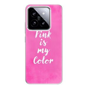 Odolné silikónové puzdro iSaprio - Pink is my color - Xiaomi 14