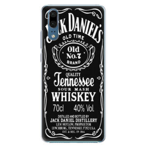 Plastové puzdro iSaprio - Jack Daniels - Huawei P20