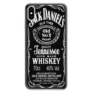 Silikónové puzdro iSaprio - Jack Daniels - iPhone XS Max