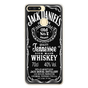 Silikónové puzdro iSaprio - Jack Daniels - Huawei Honor 7A