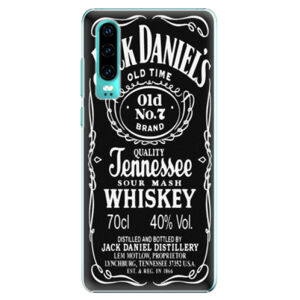 Plastové puzdro iSaprio - Jack Daniels - Huawei P30