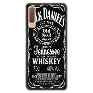 Odolné silikónové puzdro iSaprio - Jack Daniels - Samsung Galaxy A7 (2018)
