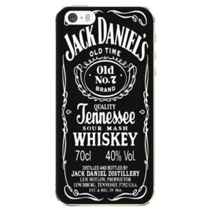 Odolné silikónové puzdro iSaprio - Jack Daniels - iPhone 5/5S/SE