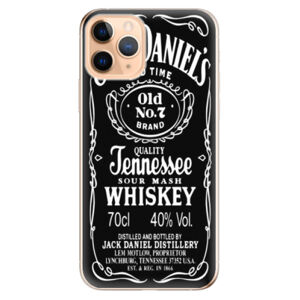 Odolné silikónové puzdro iSaprio - Jack Daniels - iPhone 11 Pro