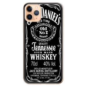 Odolné silikónové puzdro iSaprio - Jack Daniels - iPhone 11 Pro Max