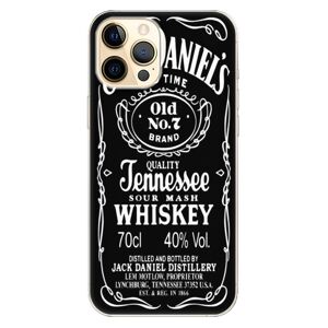 Odolné silikónové puzdro iSaprio - Jack Daniels - iPhone 12 Pro Max