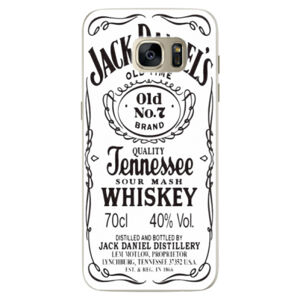 Silikónové puzdro iSaprio - Jack White - Samsung Galaxy S7 Edge