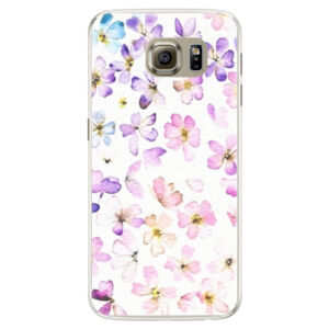 Silikónové puzdro iSaprio - Wildflowers - Samsung Galaxy S6 Edge