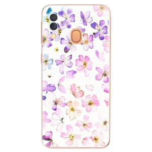 Odolné silikónové puzdro iSaprio - Wildflowers - Samsung Galaxy A40