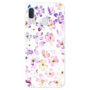 Odolné silikónové puzdro iSaprio - Wildflowers - Samsung Galaxy A20e