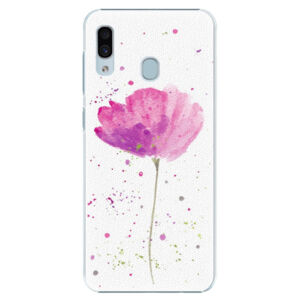 Plastové puzdro iSaprio - Poppies - Samsung Galaxy A30