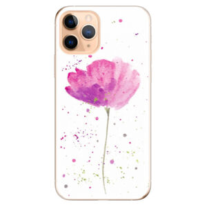 Odolné silikónové puzdro iSaprio - Poppies - iPhone 11 Pro