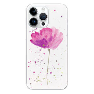 Odolné silikónové puzdro iSaprio - Poppies - iPhone 15 Pro Max