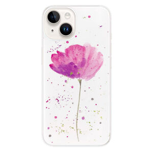 Odolné silikónové puzdro iSaprio - Poppies - iPhone 15 Plus
