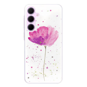 Odolné silikónové puzdro iSaprio - Poppies - Samsung Galaxy A35 5G