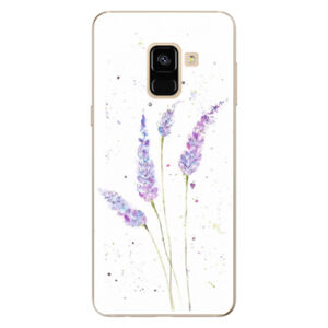 Odolné silikónové puzdro iSaprio - Lavender - Samsung Galaxy A8 2018