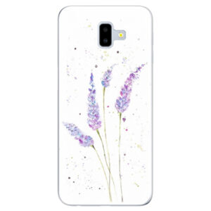 Odolné silikónové puzdro iSaprio - Lavender - Samsung Galaxy J6+