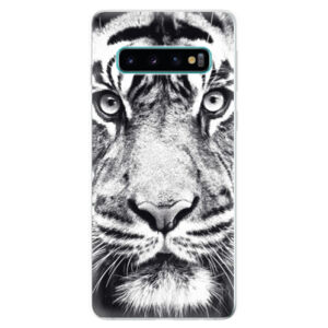 Odolné silikonové pouzdro iSaprio - Tiger Face - Samsung Galaxy S10