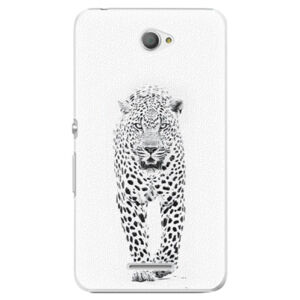 Plastové puzdro iSaprio - White Jaguar - Sony Xperia E4