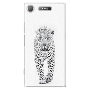 Plastové puzdro iSaprio - White Jaguar - Sony Xperia XZ1