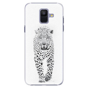 Plastové puzdro iSaprio - White Jaguar - Samsung Galaxy A6