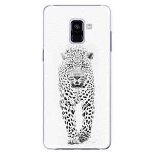 Plastové puzdro iSaprio - White Jaguar - Samsung Galaxy A8+