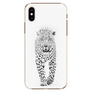 Plastové puzdro iSaprio - White Jaguar - iPhone XS
