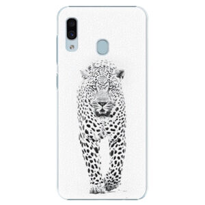 Plastové puzdro iSaprio - White Jaguar - Samsung Galaxy A30