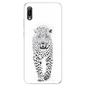 Odolné silikonové pouzdro iSaprio - White Jaguar - Huawei Y6 2019