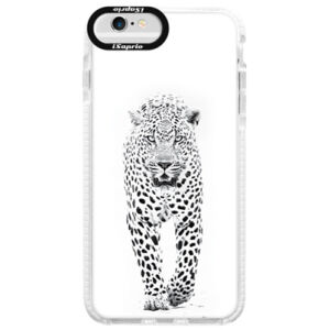 Silikónové púzdro Bumper iSaprio - White Jaguar - iPhone 6 Plus/6S Plus