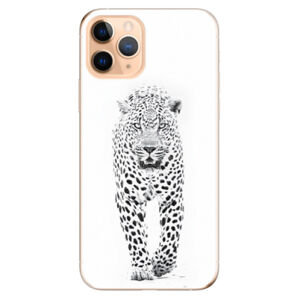 Odolné silikónové puzdro iSaprio - White Jaguar - iPhone 11 Pro
