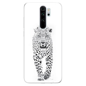 Odolné silikónové puzdro iSaprio - White Jaguar - Xiaomi Redmi Note 8 Pro