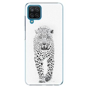 Plastové puzdro iSaprio - White Jaguar - Samsung Galaxy A12