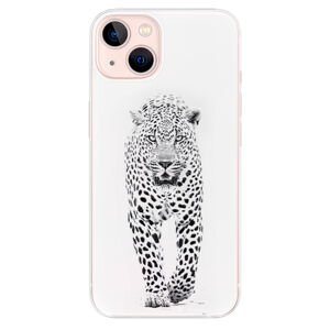 Odolné silikónové puzdro iSaprio - White Jaguar - iPhone 13