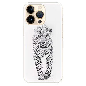 Odolné silikónové puzdro iSaprio - White Jaguar - iPhone 13 Pro