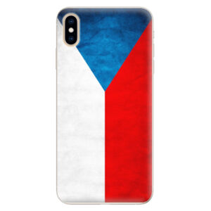 Silikónové puzdro iSaprio - Czech Flag - iPhone XS Max
