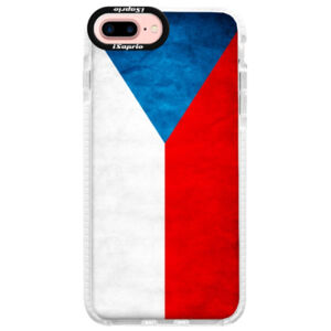 Silikónové púzdro Bumper iSaprio - Czech Flag - iPhone 7 Plus