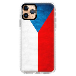 Silikónové puzdro Bumper iSaprio - Czech Flag - iPhone 11 Pro