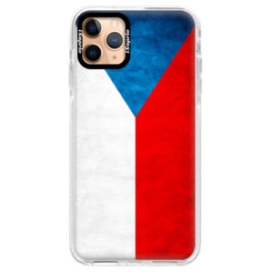 Silikónové puzdro Bumper iSaprio - Czech Flag - iPhone 11 Pro Max