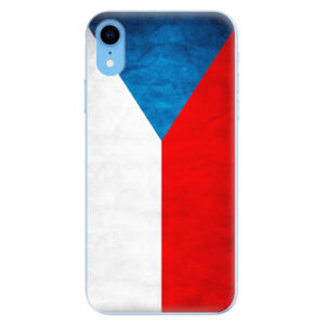 Odolné silikónové puzdro iSaprio - Czech Flag - iPhone XR