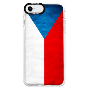 Silikónové puzdro Bumper iSaprio - Czech Flag - iPhone SE 2020