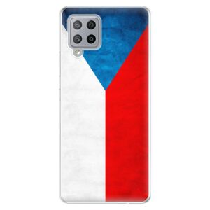 Odolné silikónové puzdro iSaprio - Czech Flag - Samsung Galaxy A42