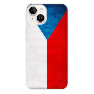 Odolné silikónové puzdro iSaprio - Czech Flag - iPhone 15
