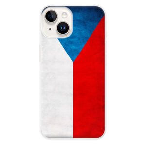 Odolné silikónové puzdro iSaprio - Czech Flag - iPhone 15 Plus