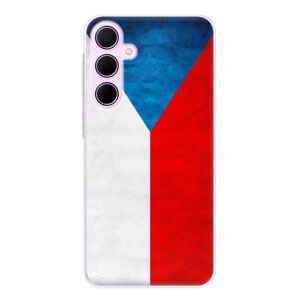 Odolné silikónové puzdro iSaprio - Czech Flag - Samsung Galaxy A55 5G